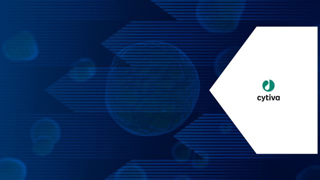 Abstract blue banner background webinar on advancing clinical translation with intestinal organoids 