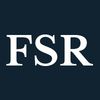 White letters "FSR" on a navy background.