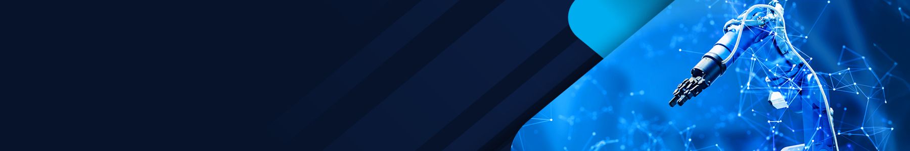 Robotic arm representing AI-driven tools in laboratories 